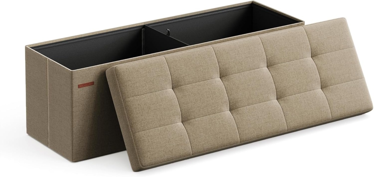 Cufar depozitare Camel Songmics 38 x 110 x 38 cm