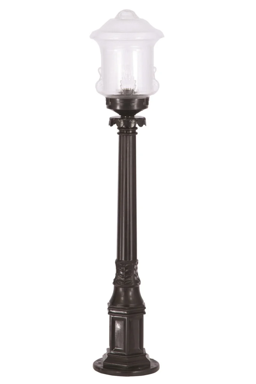 Lampadar de exterior M3B Negru 83x20 cm