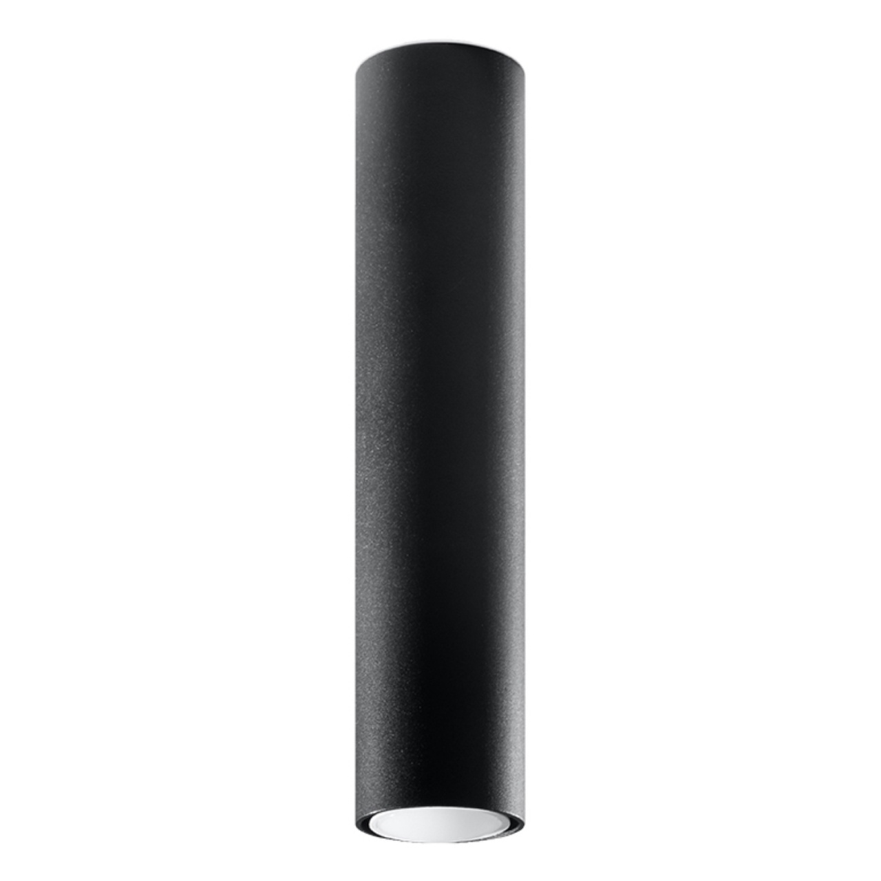 Lustra Lagos Negru 6x6x40 cm