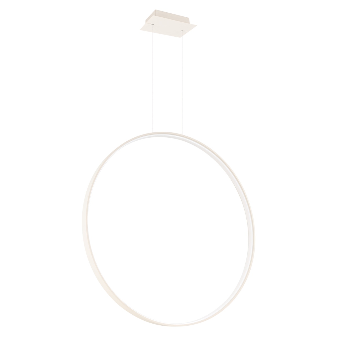 Lustra suspendata LED Rio 78 Bej 3000K 78x16x150 cm