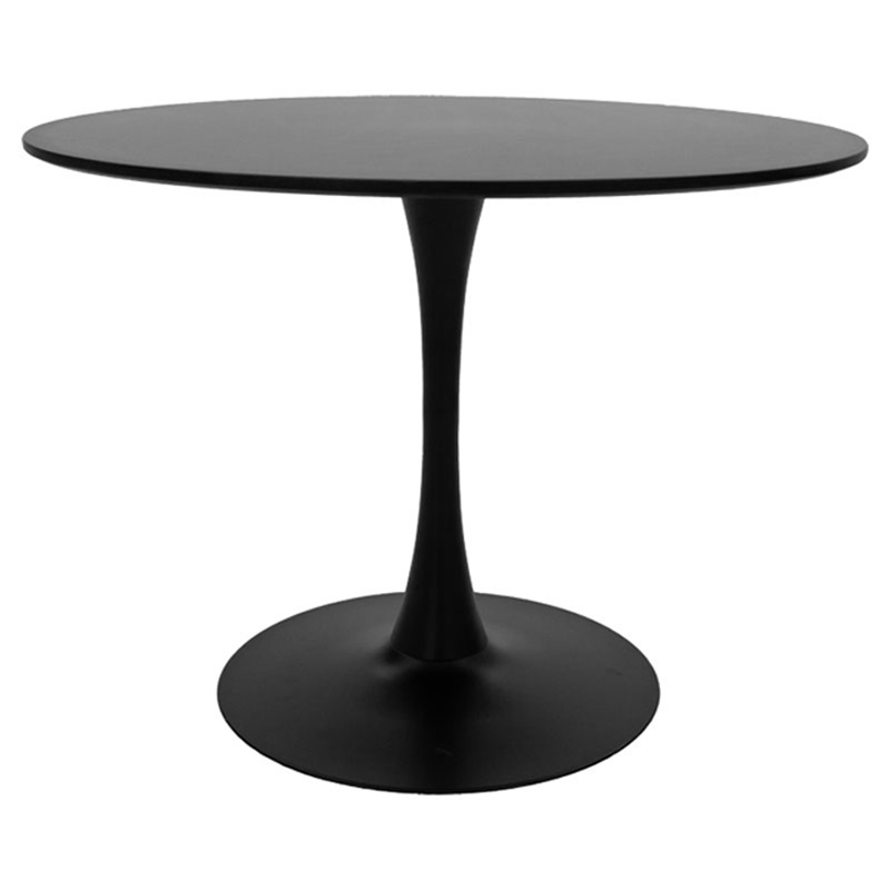Masa living Balou Pako World Negru 120x120x75 cm