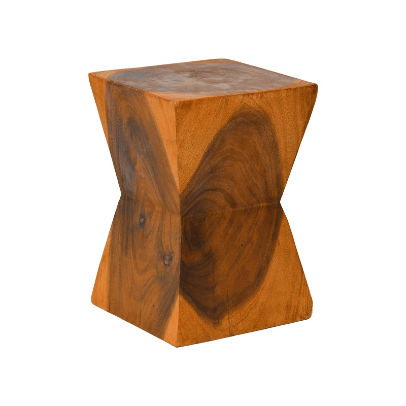 Masuta laterala, Clepsydra, Natural, 31x31x45 cm