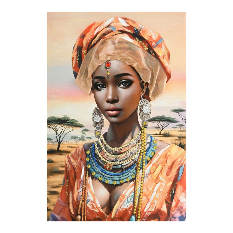 Tablou canvas Zerbera I Inart, Pako World, 80x3x120 cm