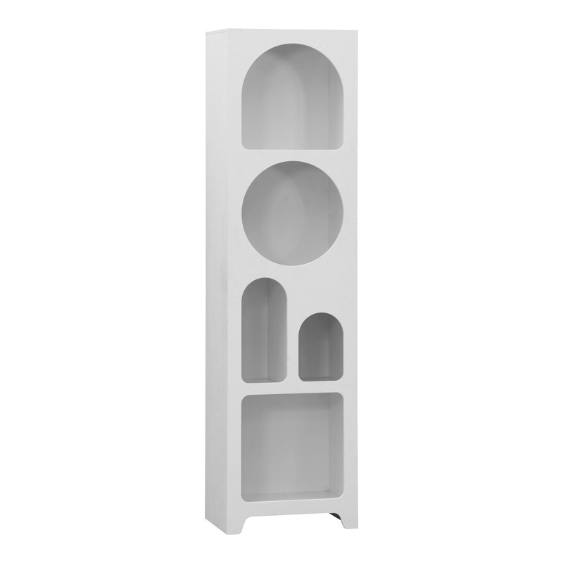 Biblioteca Emersi Alb 48x35x180 cm