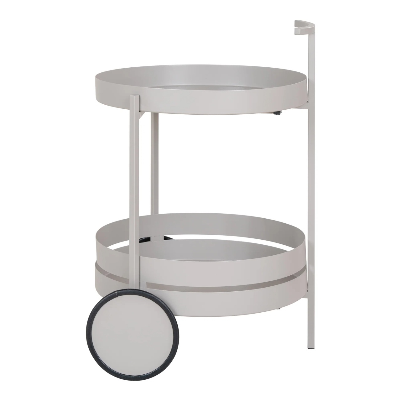 Carucior bar Beja, Gri, 42x40x61 cm