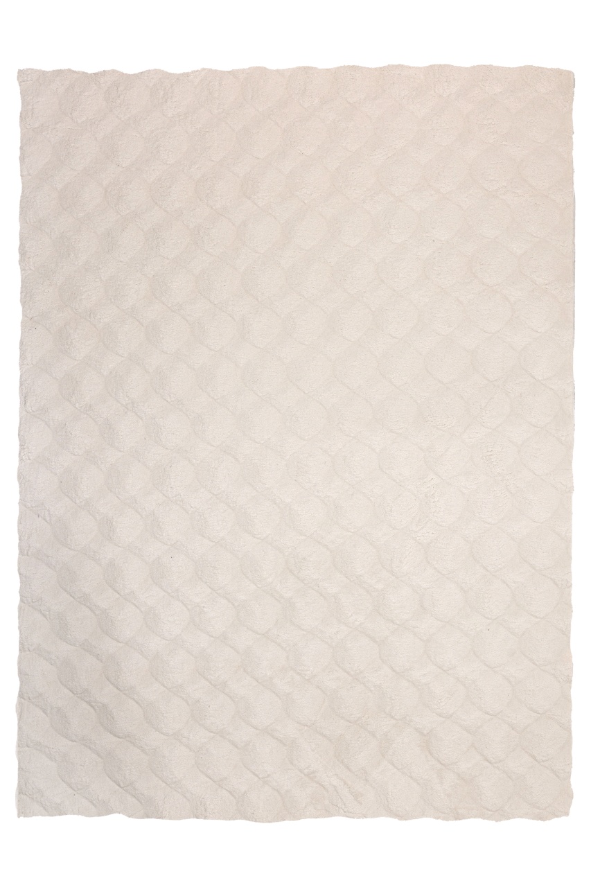 Covor Diamond Cut Crem 120x170 cm