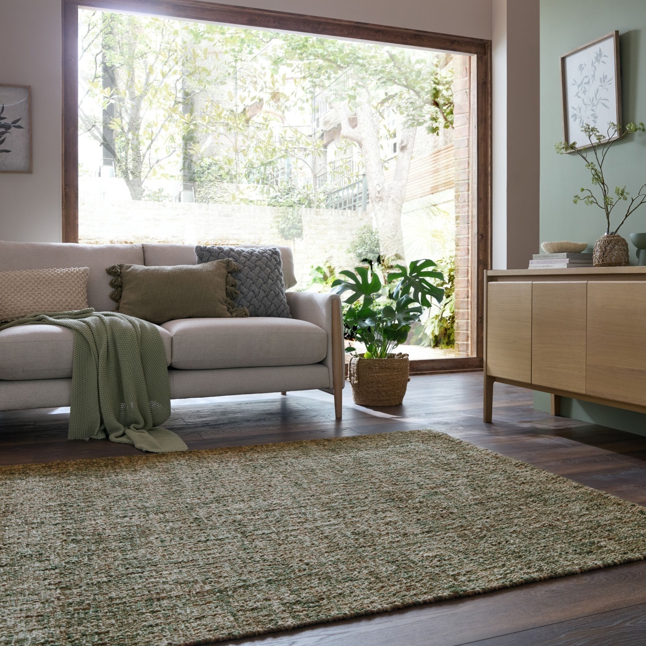 Covor Heather Verde 160x230 cm