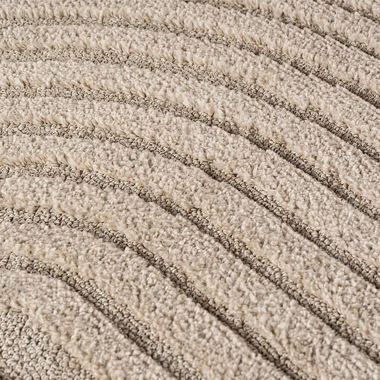 Covor rotund Art boho V2 Bej 160x160 cm
