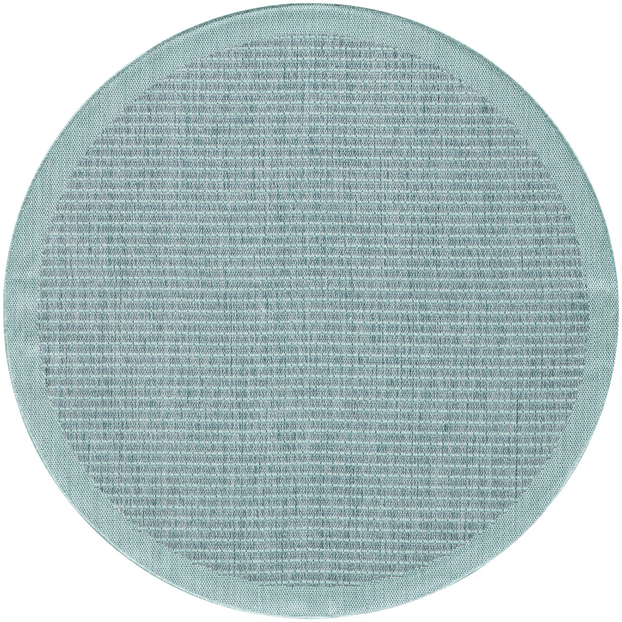 Covor rotund Giza Albastru 120x120 cm