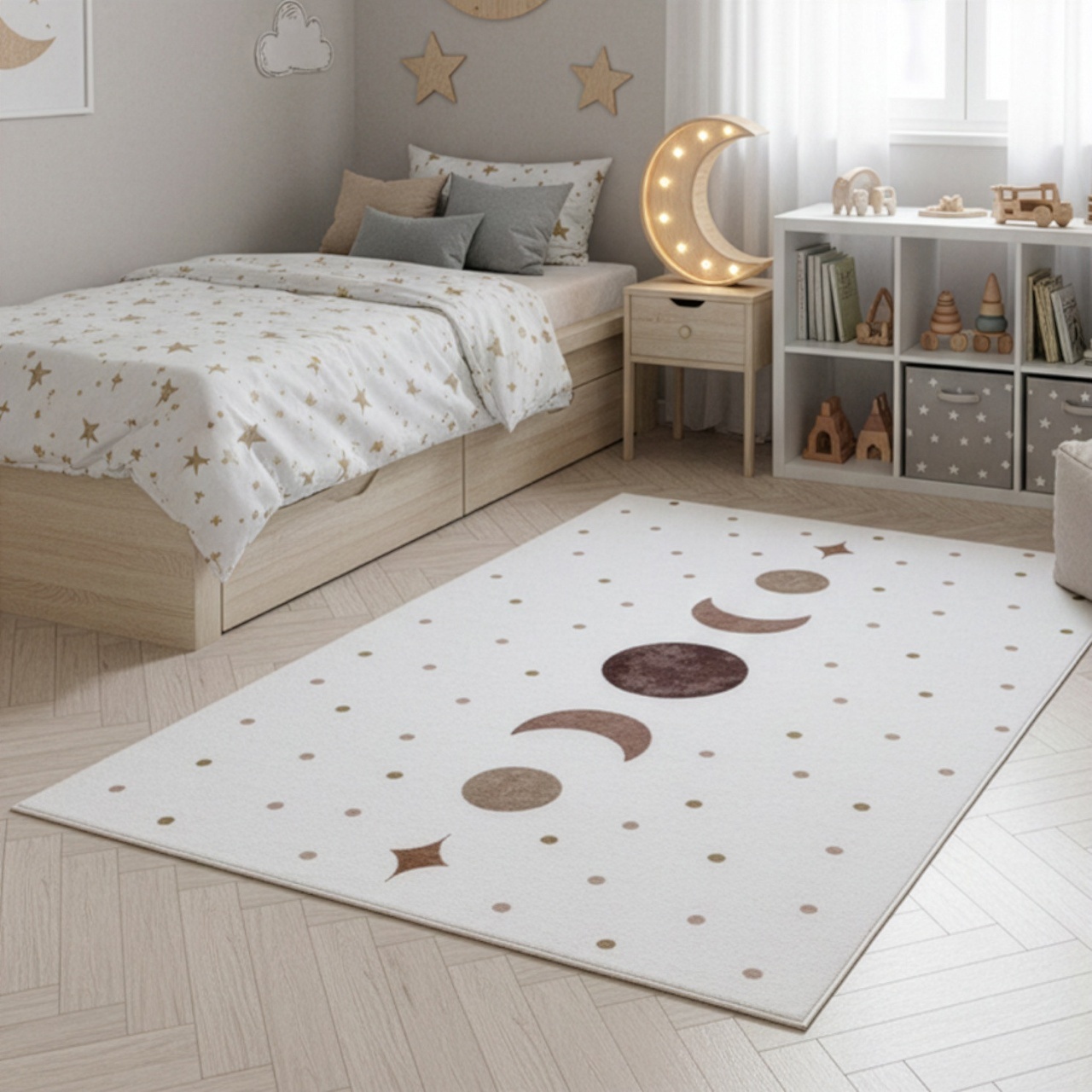 Covor traversa Coco V6 Crem 80x150 cm