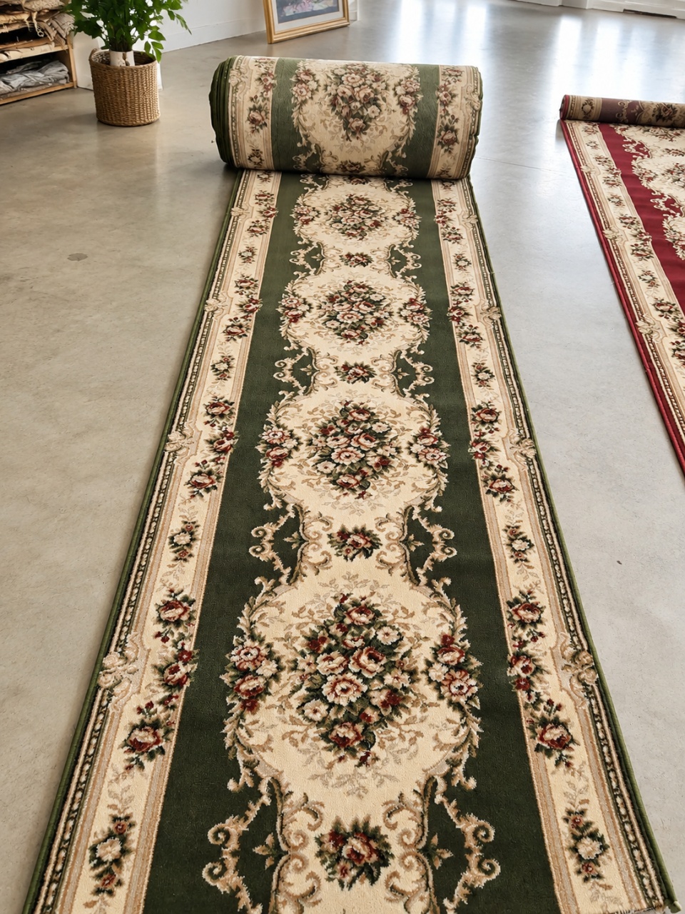 Covor Traversa, Lotos, Verde, 100x700 cm, Delta 574 310