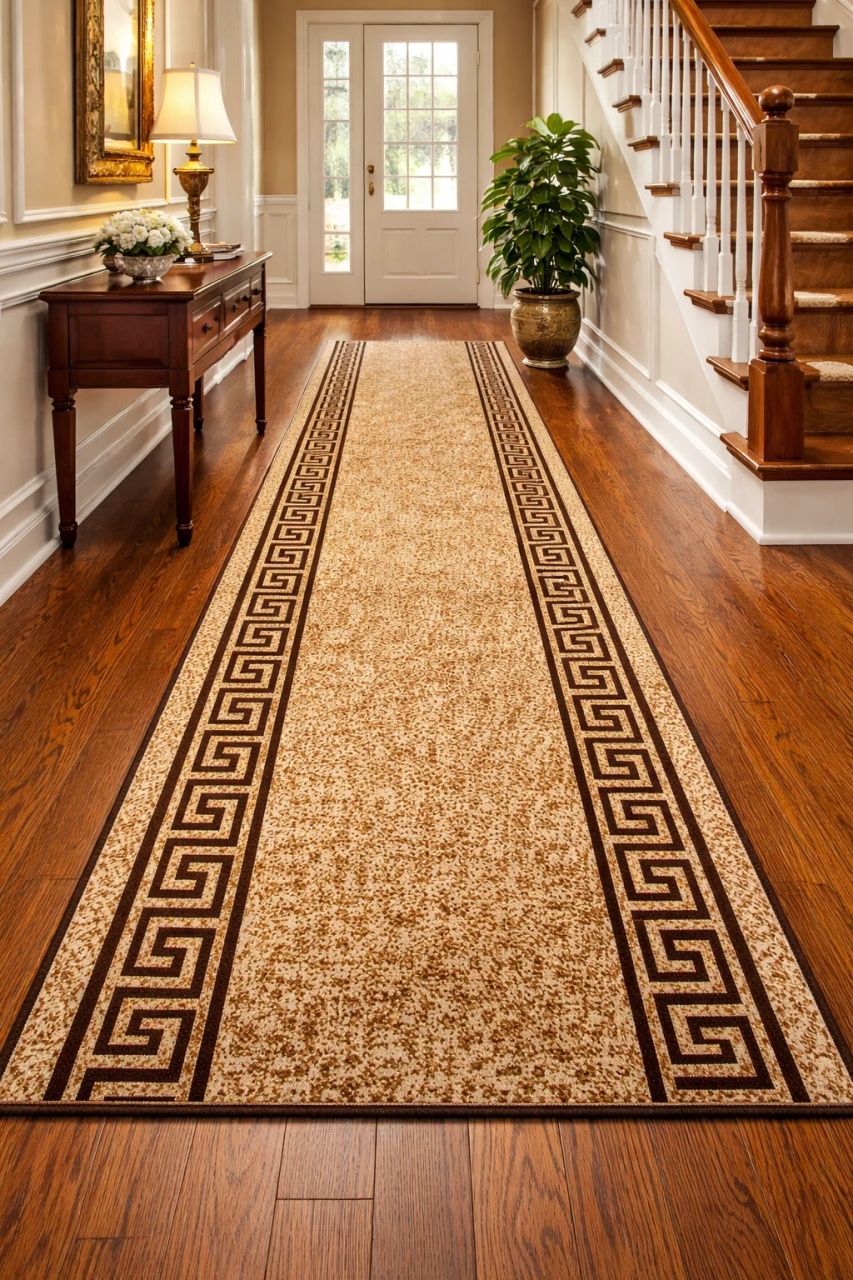 Covor Traversa, Manita, Maro, 120x800 cm, Delta