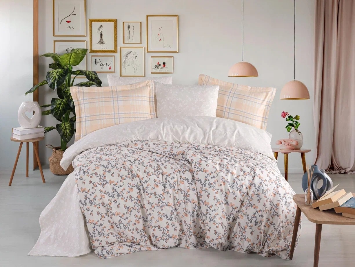 Lenjerie Lola Salmon (Bumbac 100% Poplin)