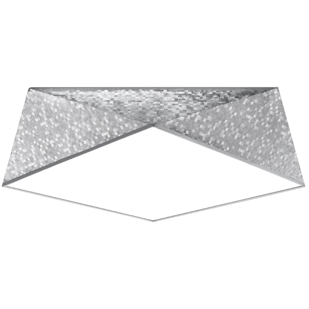 Lustra Hexa Argint 45x45x15 cm