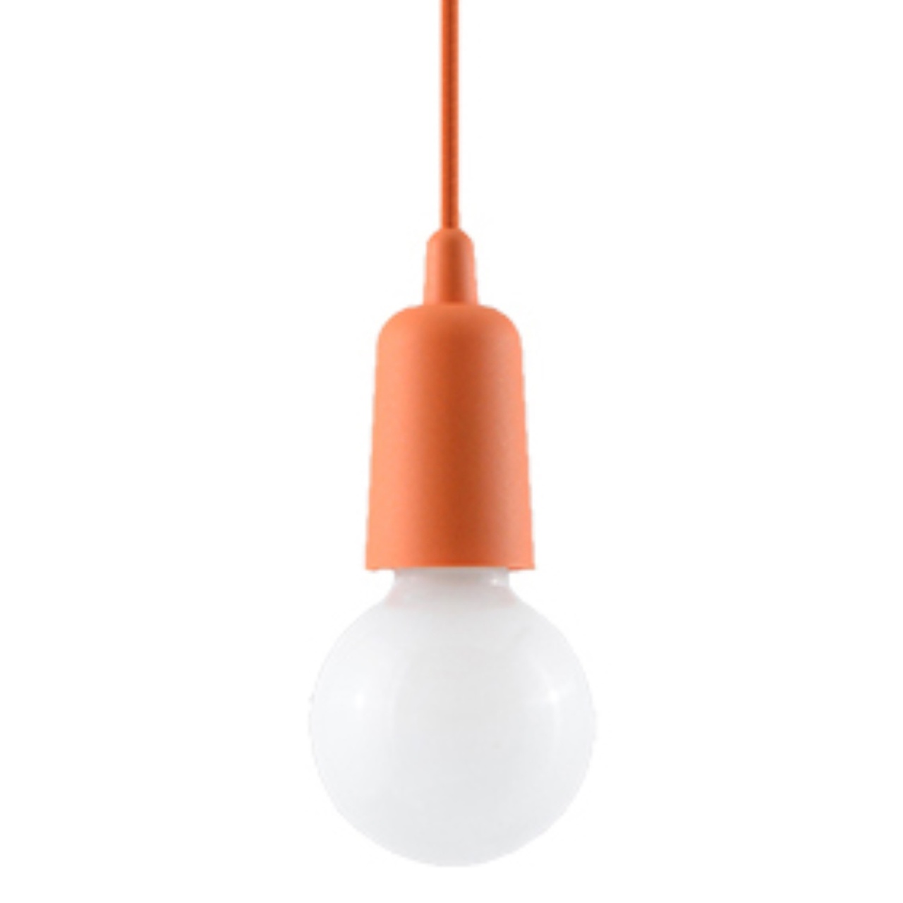 Lustra suspendata Diego Portocaliu 9x9x90 cm