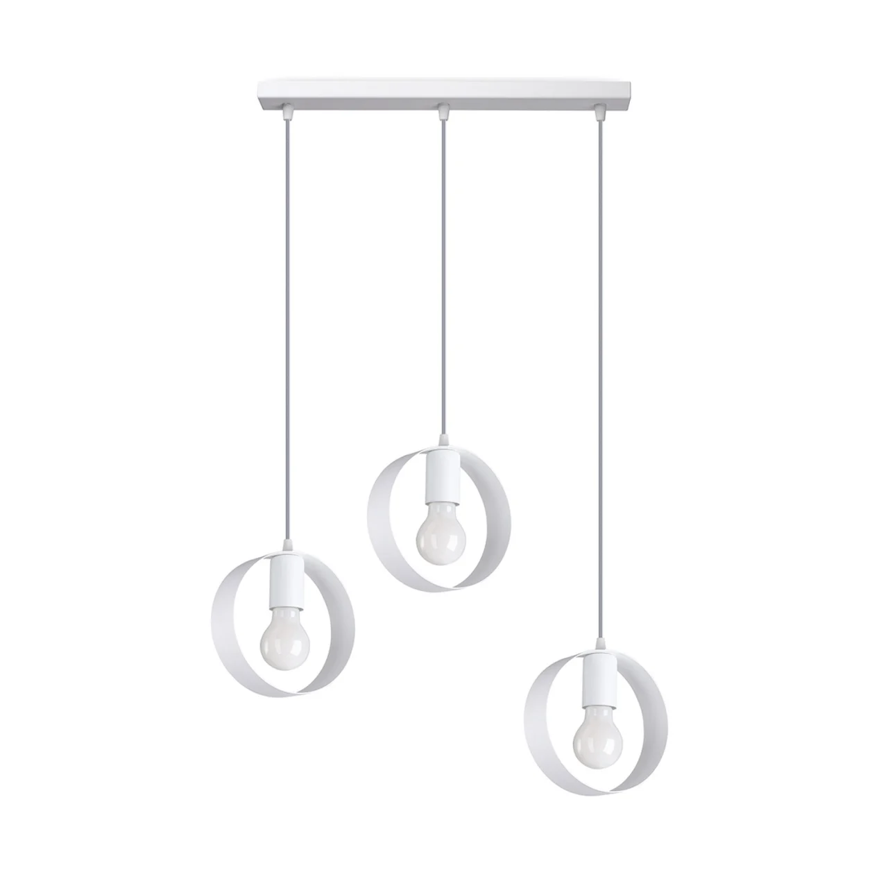Lustra suspendata Titran Alb 56x5x110 cm