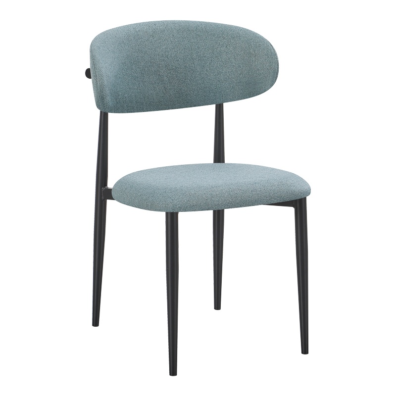 Scaun Folegio, Albastru, 46x55x80 cm