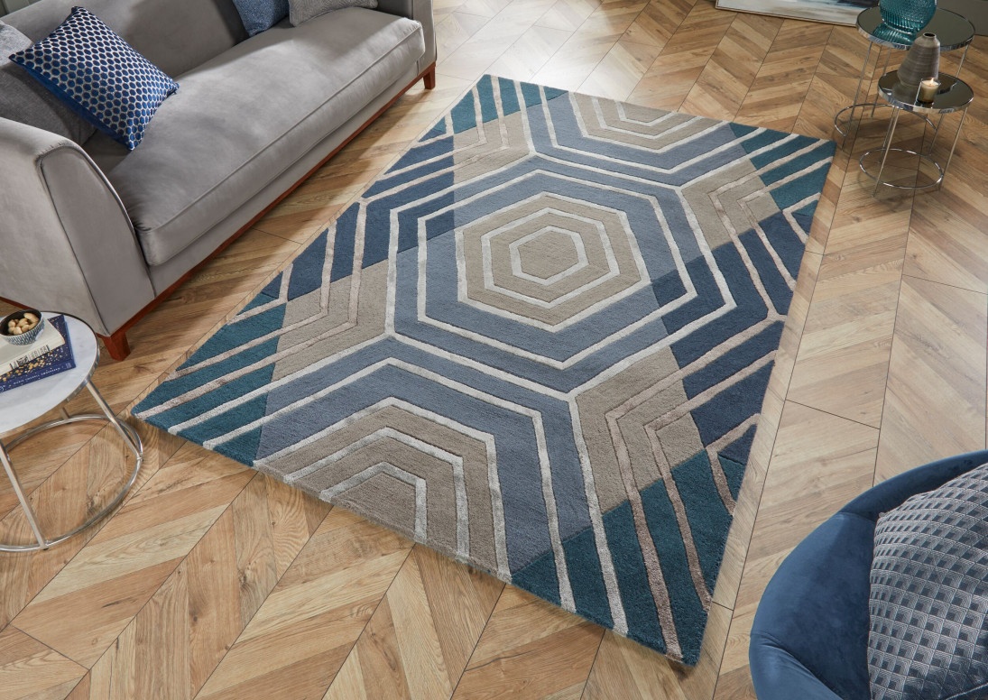 Covor Harlow Denim 120x170 cm, Flair Rugs