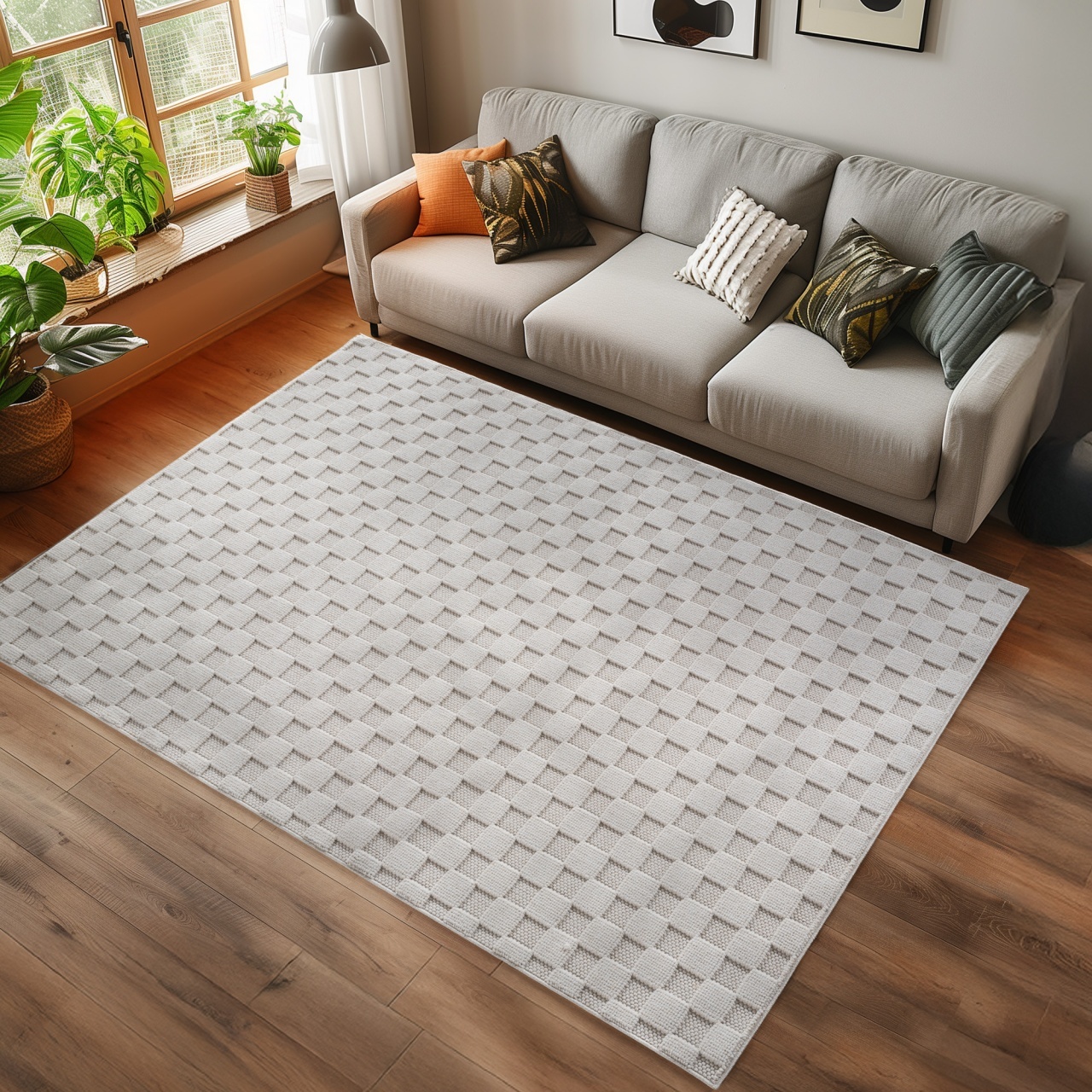 Covor Helix V4 Crem 140x200 cm