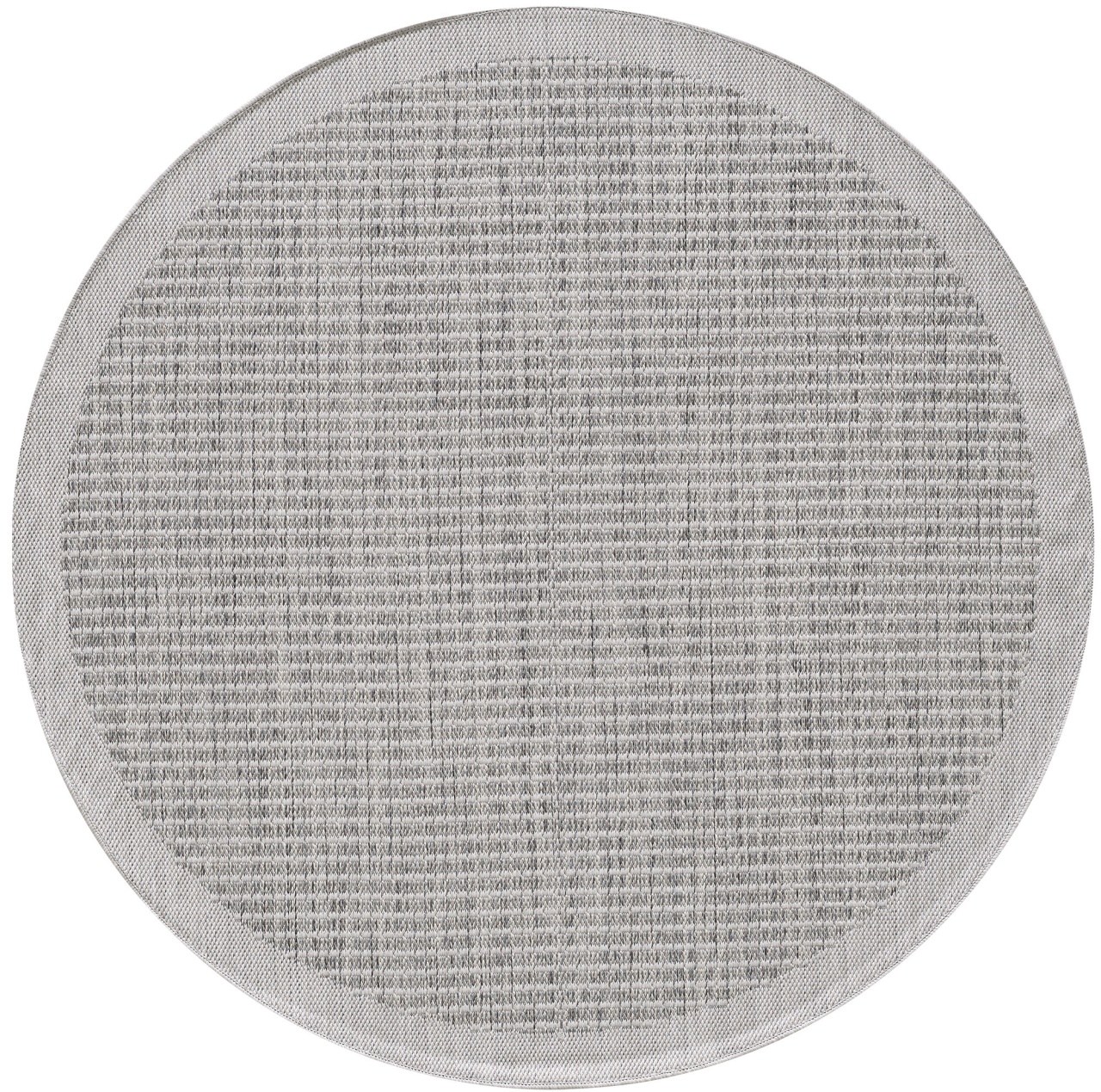 Covor rotund Giza Gri 120x120 cm
