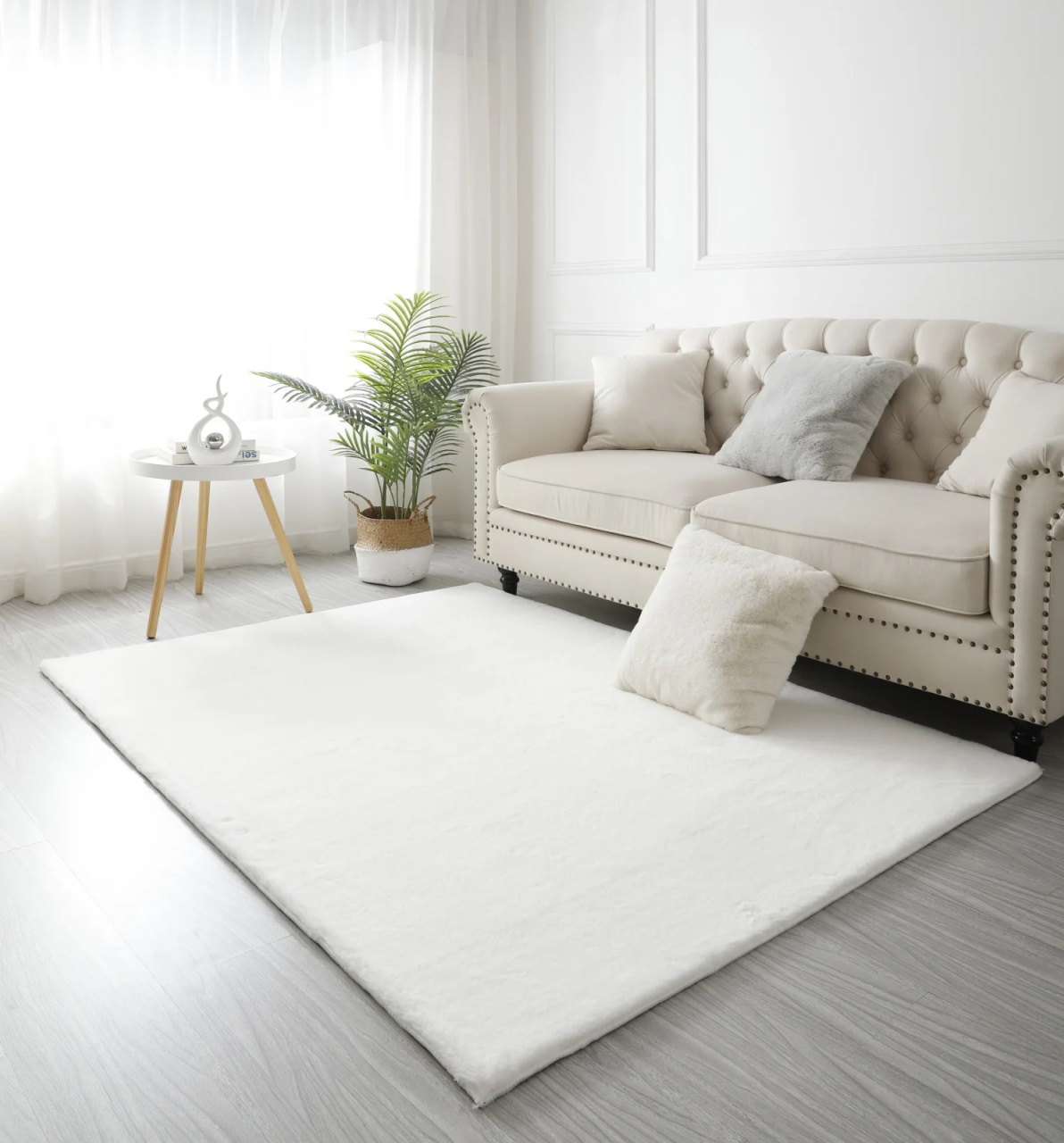 Covor, Soft, Alb, 80x150 cm, Delta LOP 060