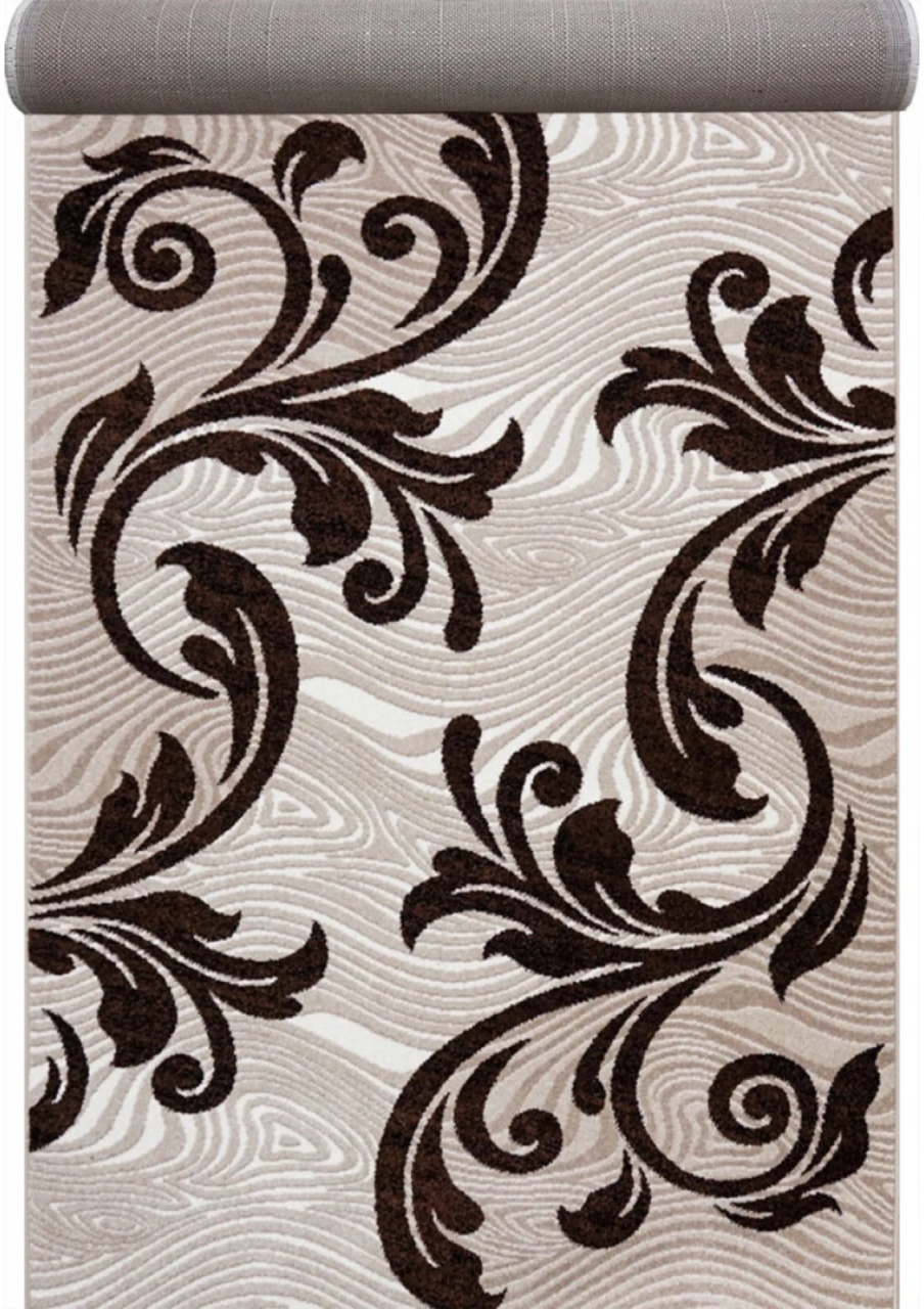 Covor Traversa, Cappuccino, Crem, 100x1000 cm, Delta