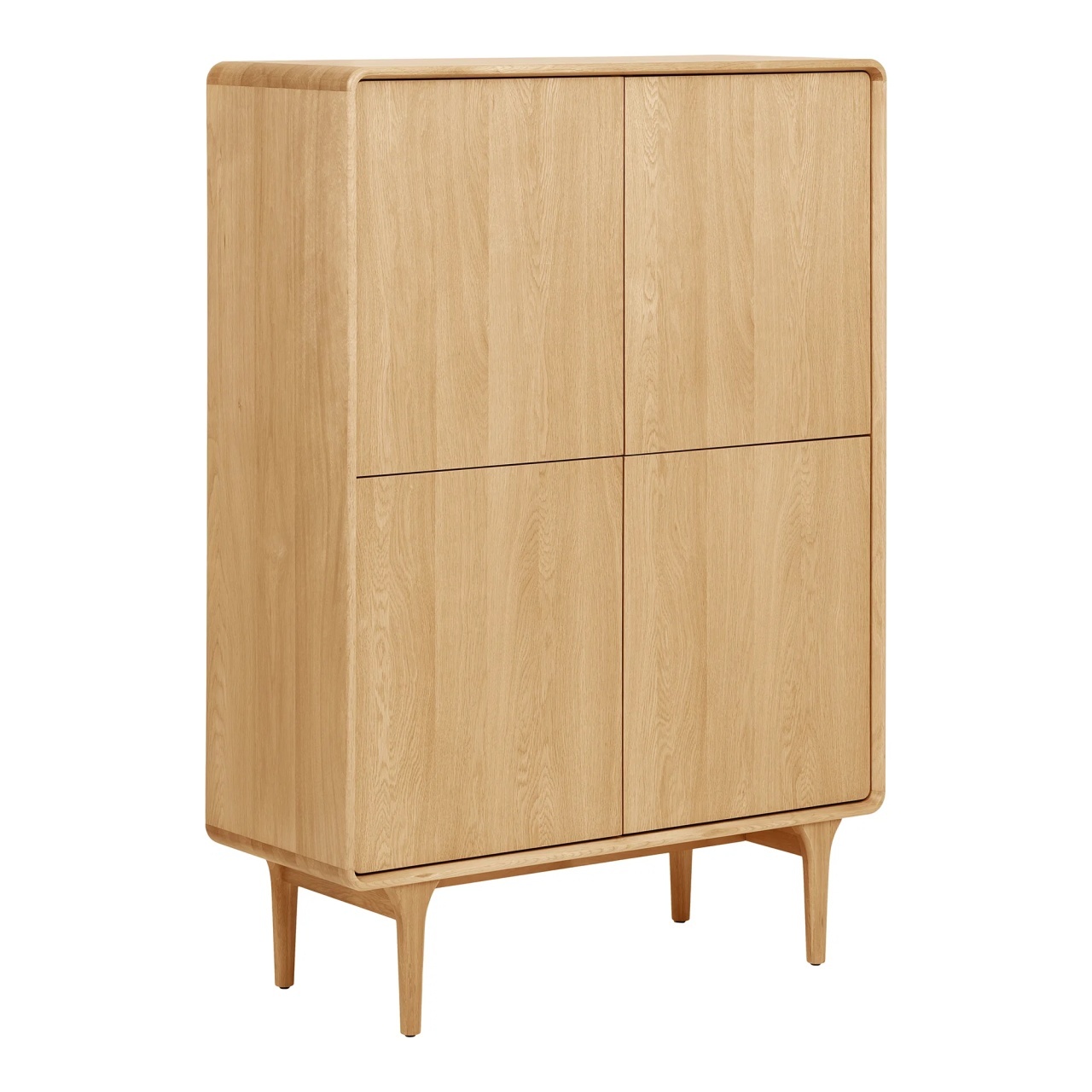 Dulap Darwin, Natural, 40x100x140 cm