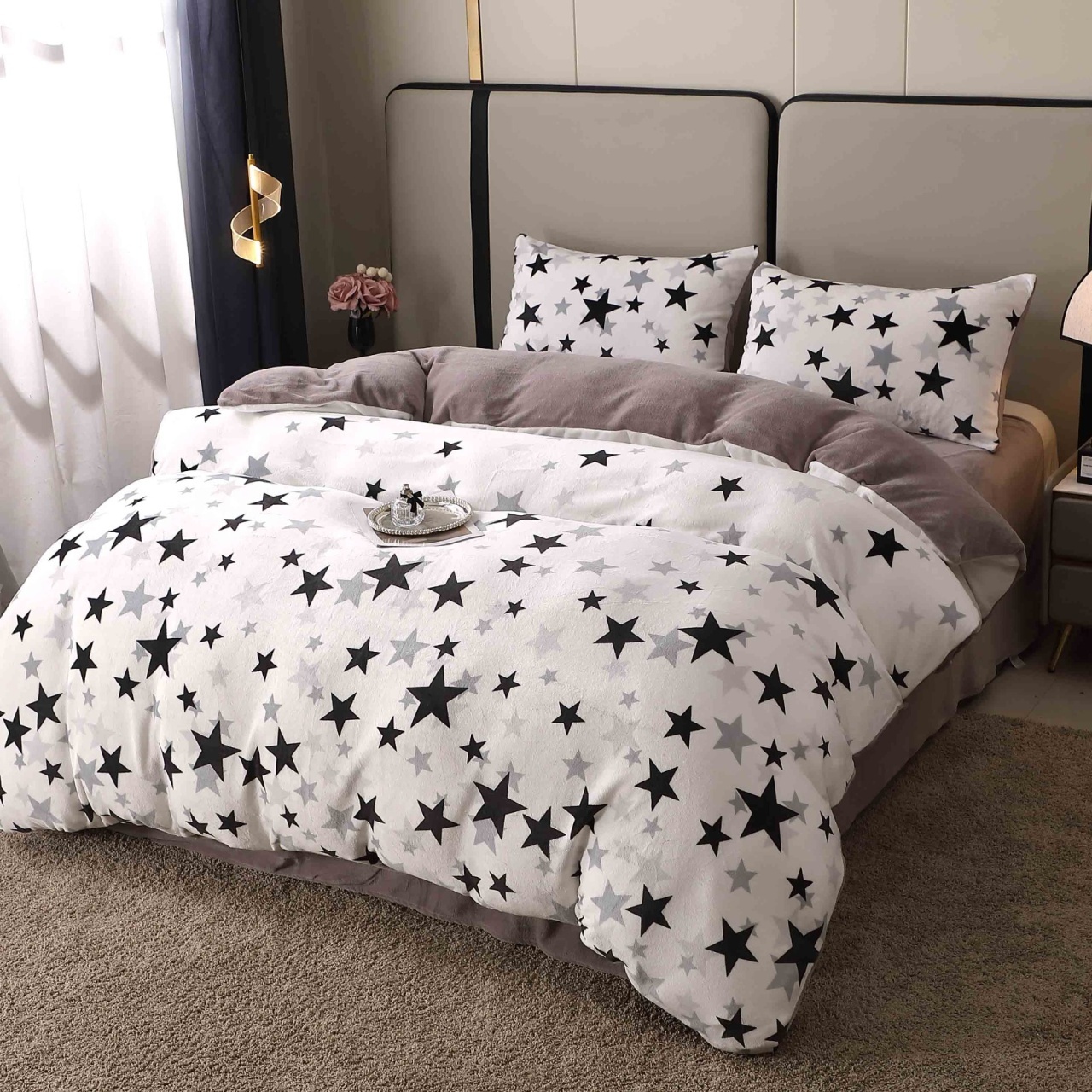 Lenjerie Starry Day 4 Piese (Cocolino)