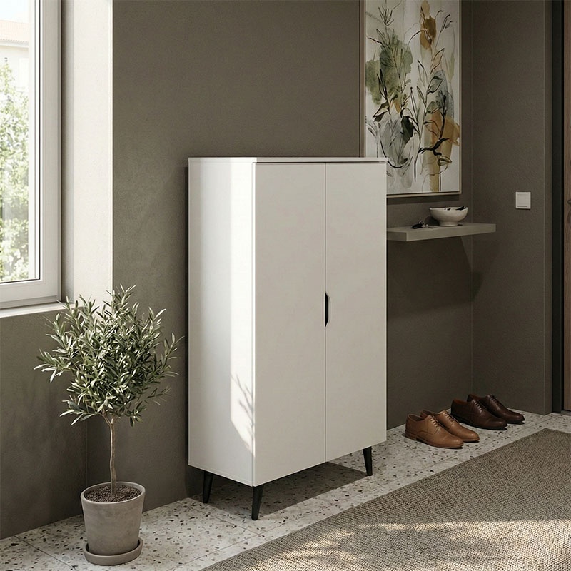 Pantofar, Oufelia, Alb, 32.5x60x134.5 cm