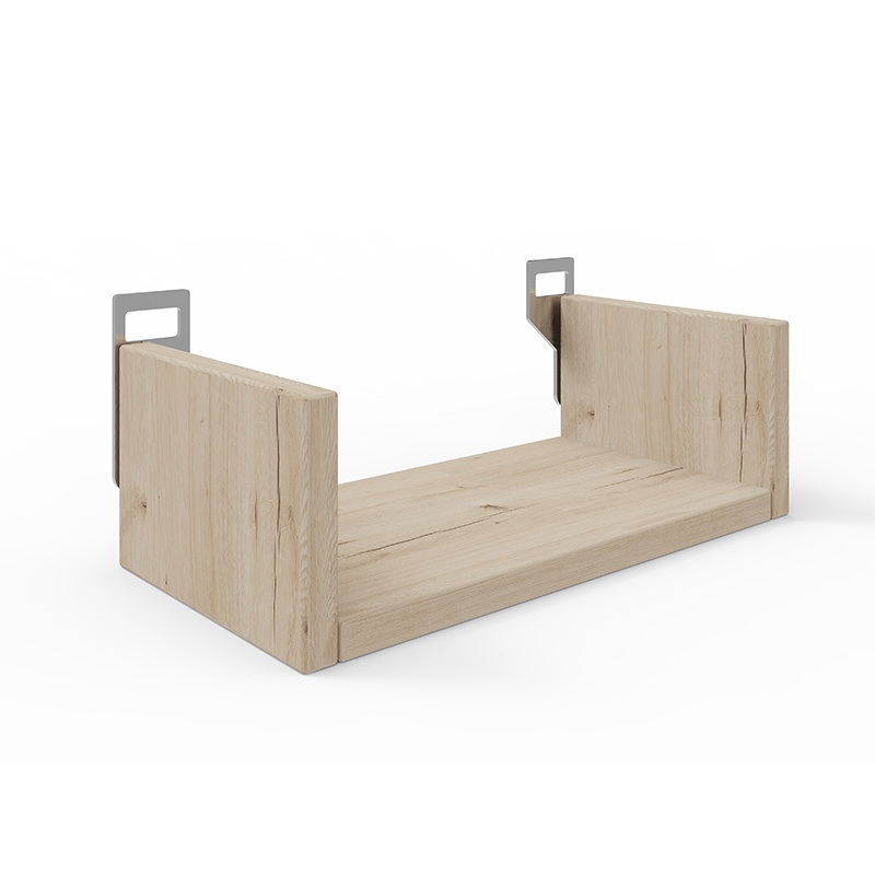 Raft de perete Derva, Pako World, Stejar, 30x15x10 cm