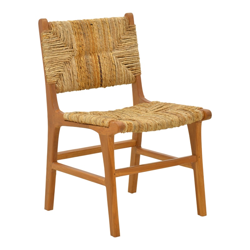 Scaun de gradina, Refane, Natural, 50x58x85 cm