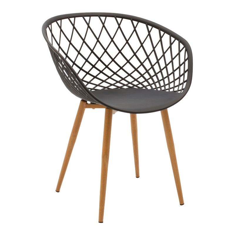 Scaun V2 Ezra Pako Antracit 62.5x56x82 cm
