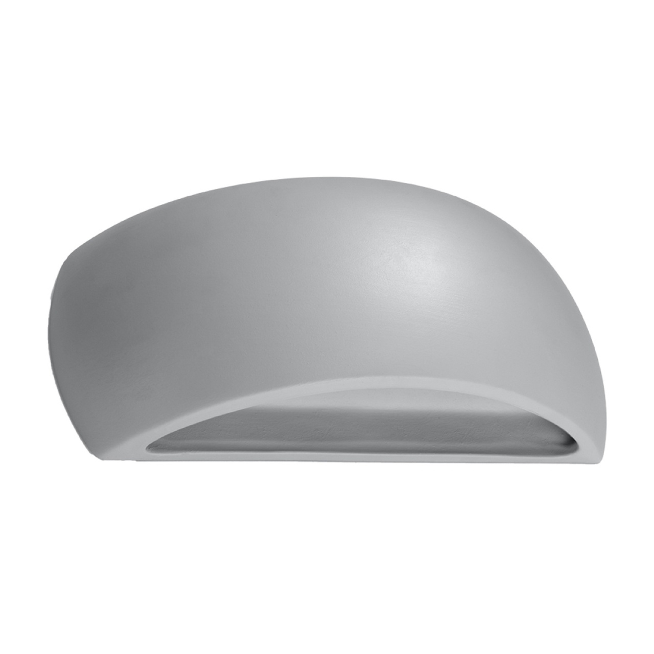 Aplica Pontius din ceramica Gri 32x9x14 cm