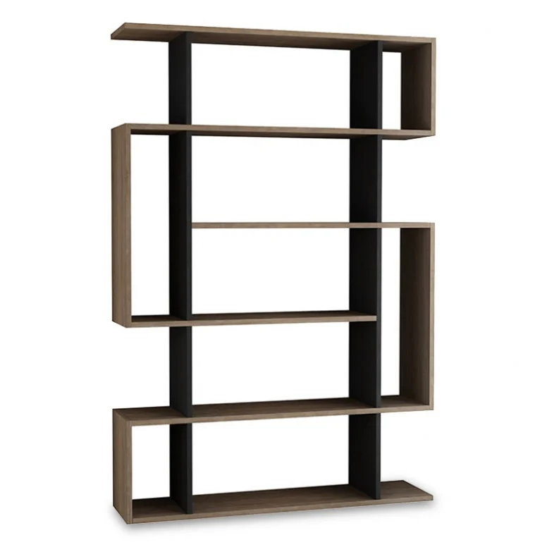 Biblioteca Mito Antracit 108.5x25.5x161 cm