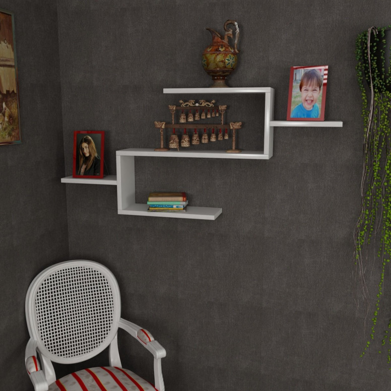 Biblioteca Twist - Alb