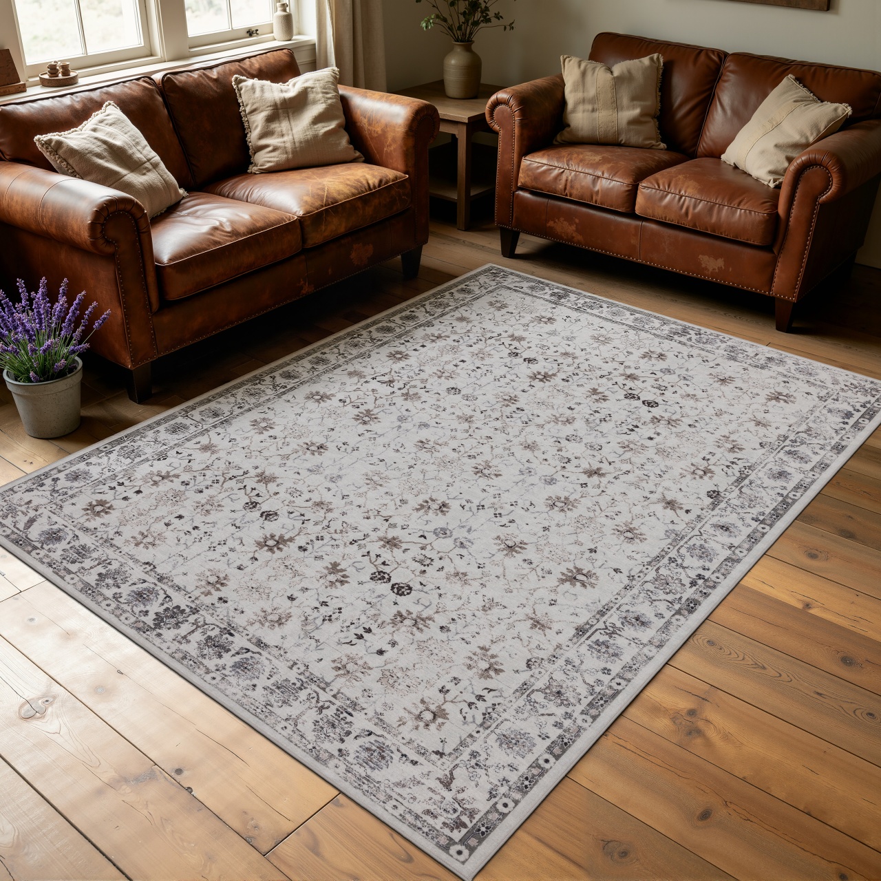 Covor Dreptunghiular INKA V2 Crem 120x170 cm
