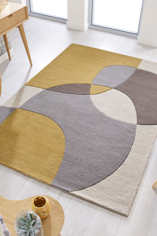 Covor Glow Ocru 160X230 cm, Flair Rugs