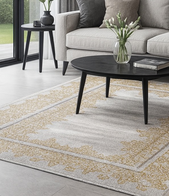 Covor, Iris, Gri auriu, 80x150 cm, Delta Iris 28029