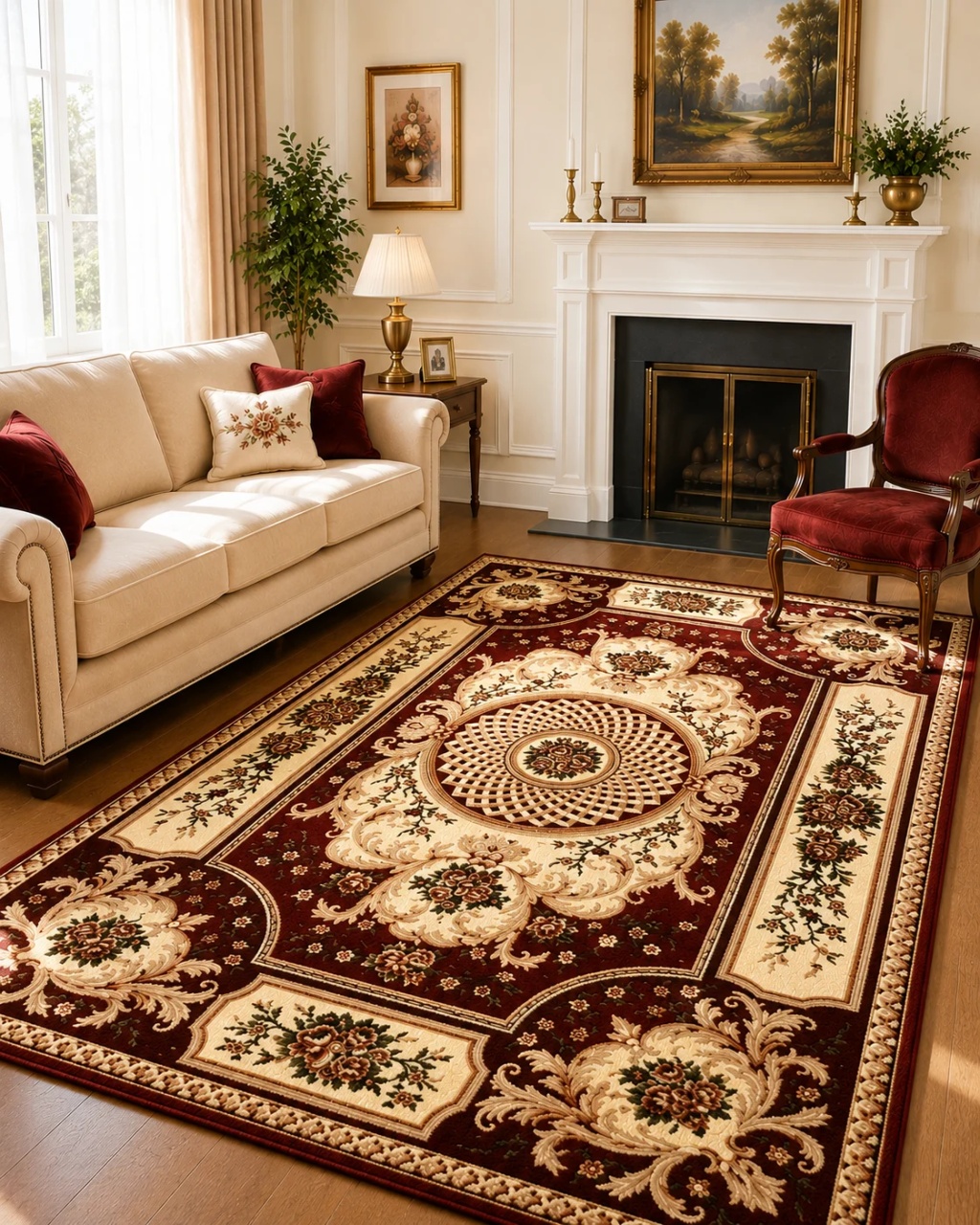 Covor, Lotos, Rosu, 60x110 cm, Delta Lotos 531 220