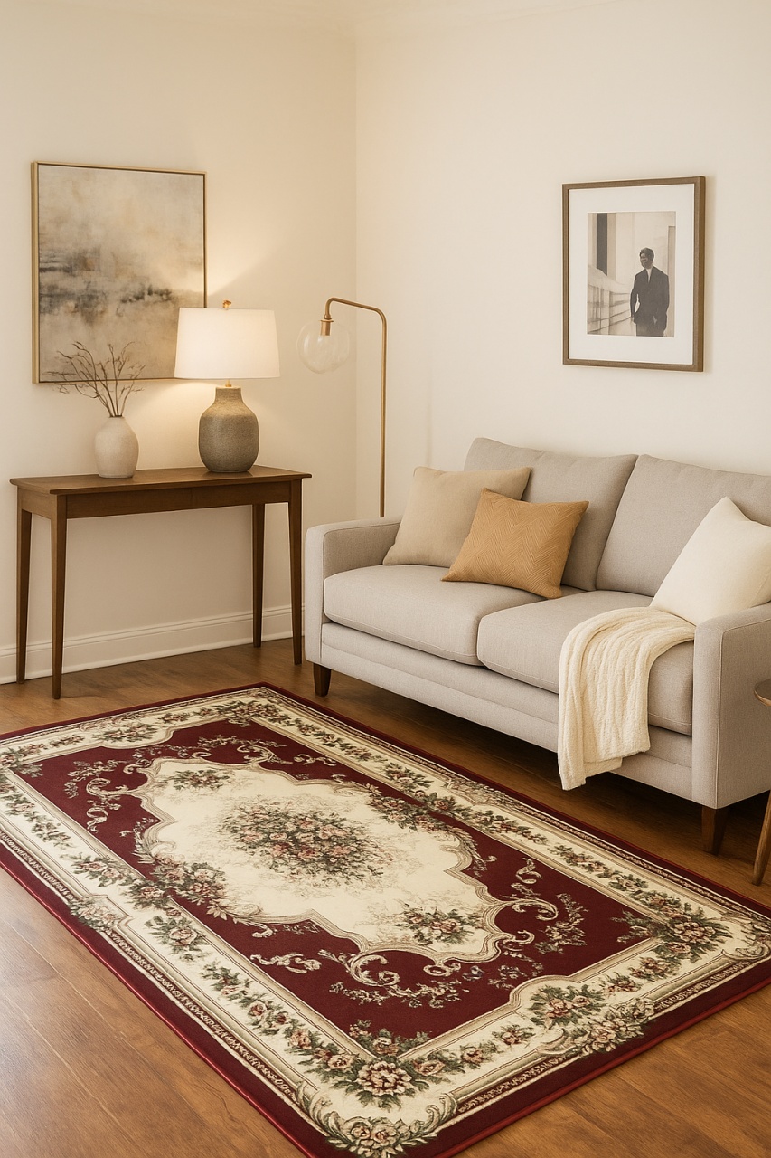 Covor, Lotos, Rosu, 80x200 cm, Delta Lotos 574 210