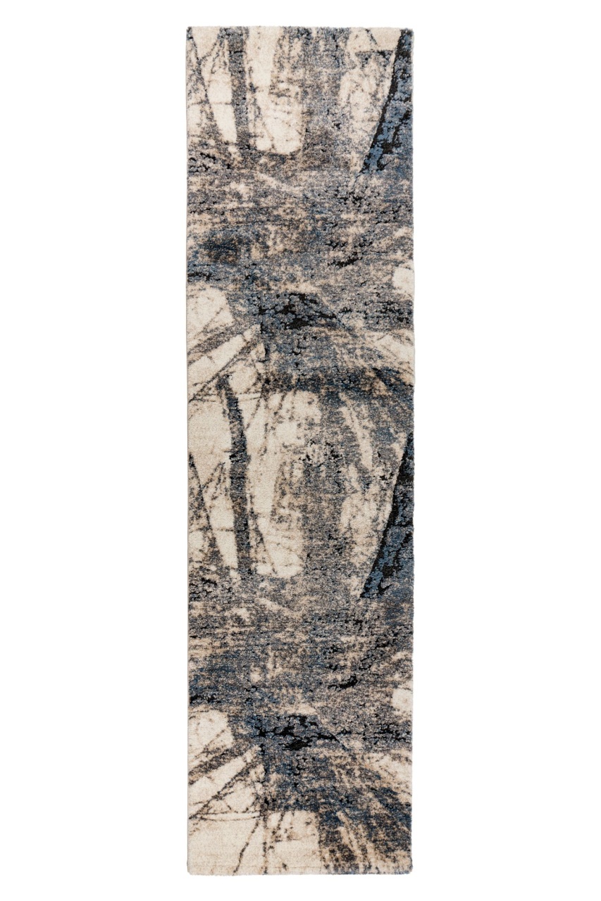 Covor traversa Bologna Albastru 80x300 cm