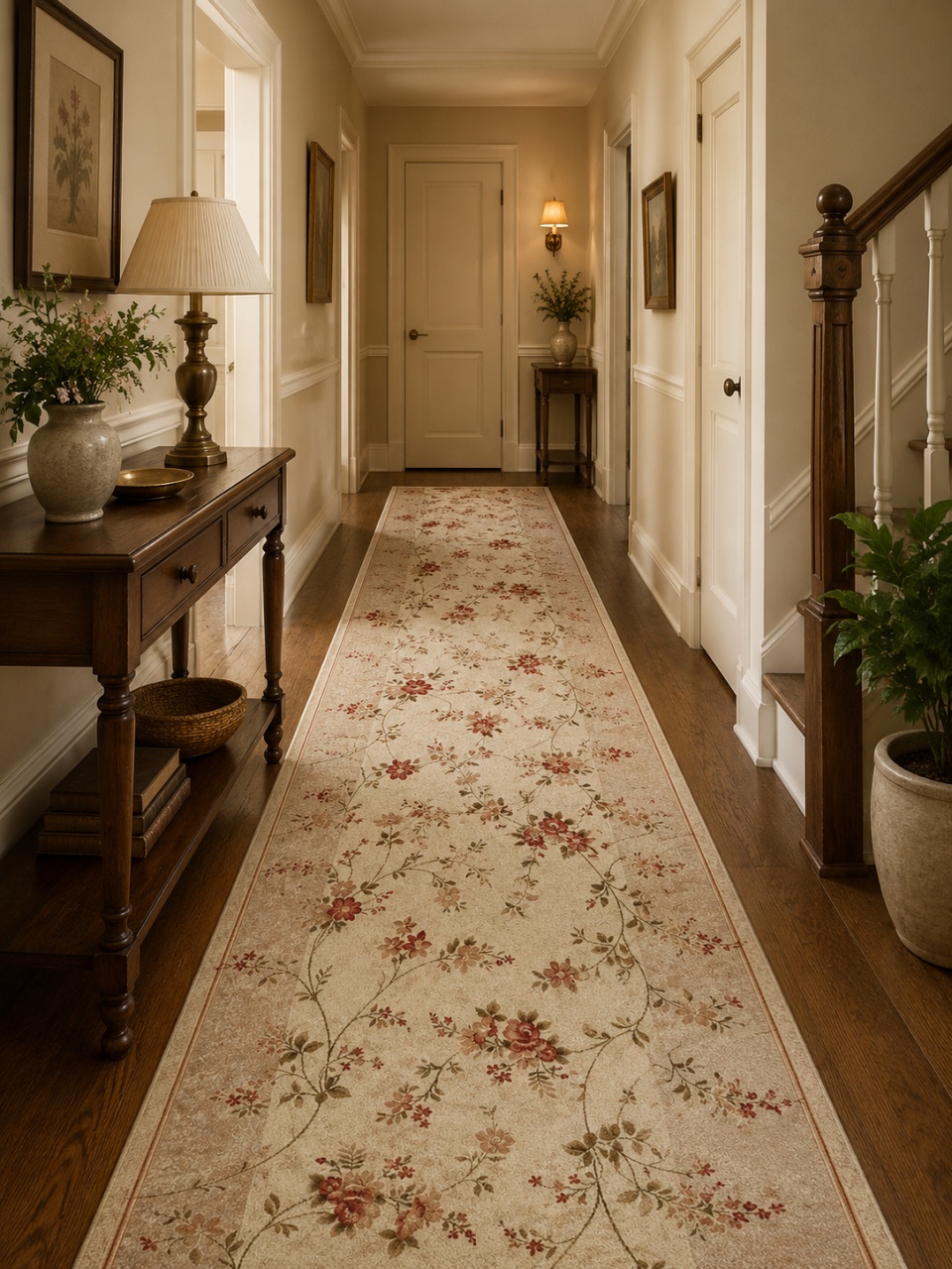 Covor Traversa, Lotos, Crem, 120x400 cm, Delta 551 100