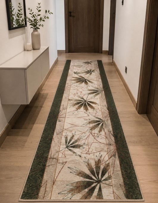 Covor Traversa, Lotos, Crem, 80x1000 cm, Delta 552
