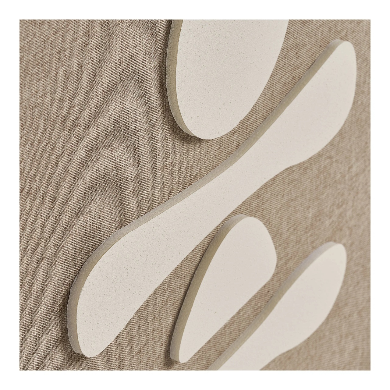 Decoratiune de perete Diva, Maro/Bej, 2.5x50x70 cm