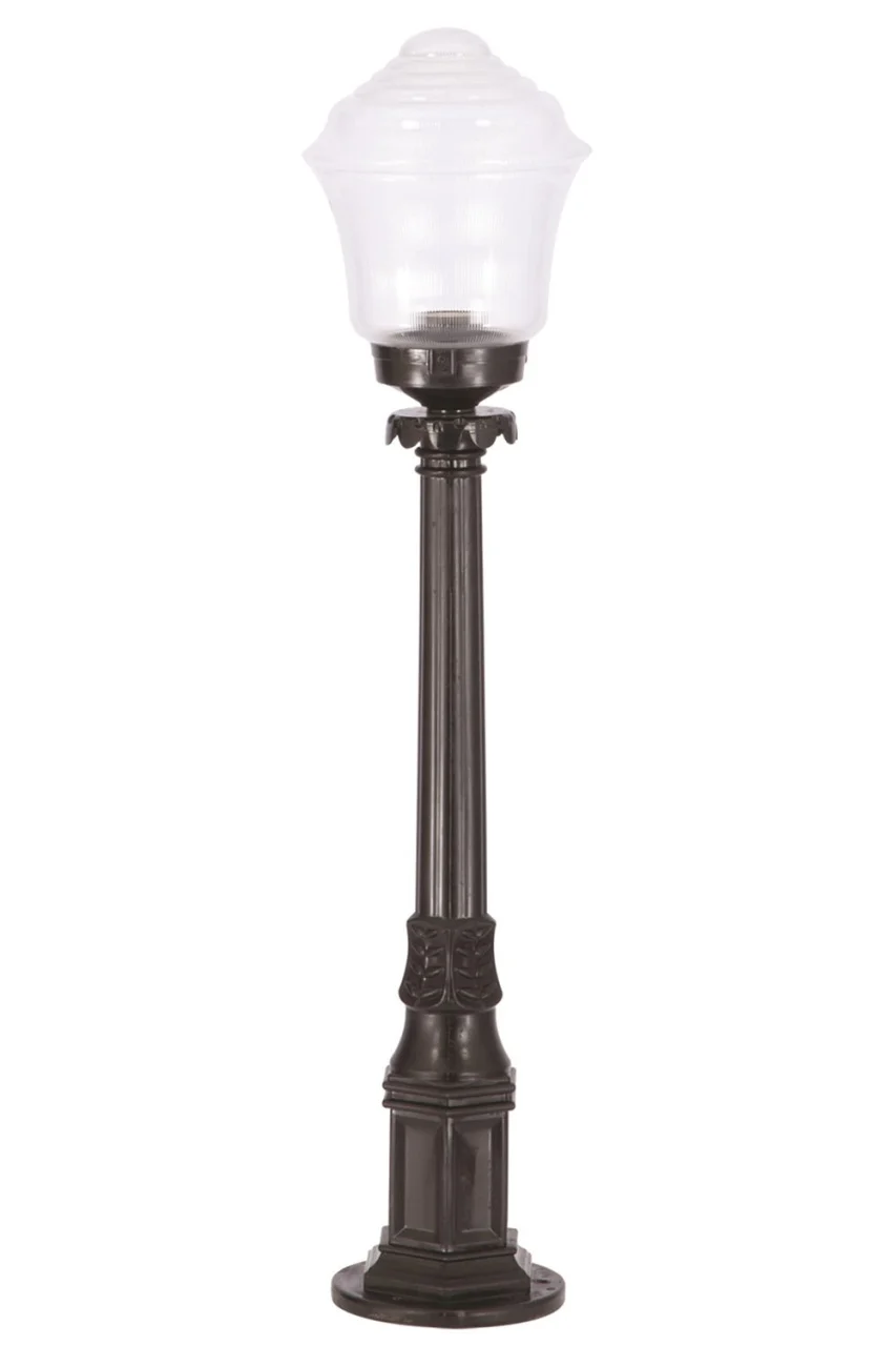 Lampadar de exterior M1B Negru 85x22 cm