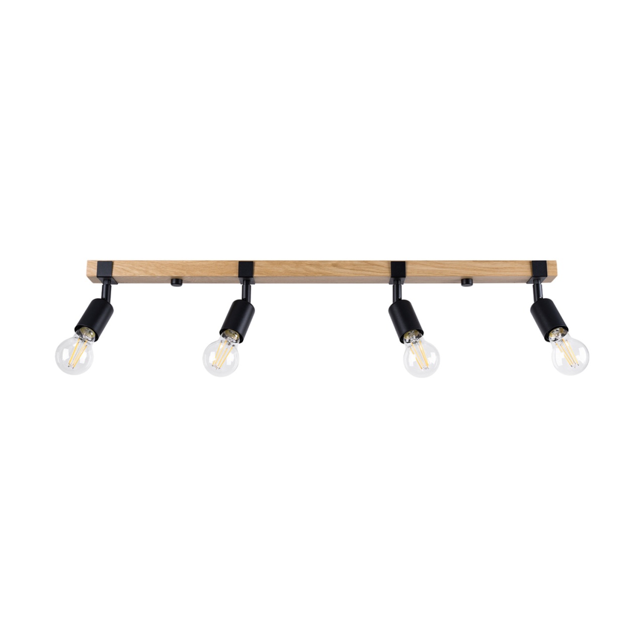 Lustra Zuca Negru 89x15x14 cm