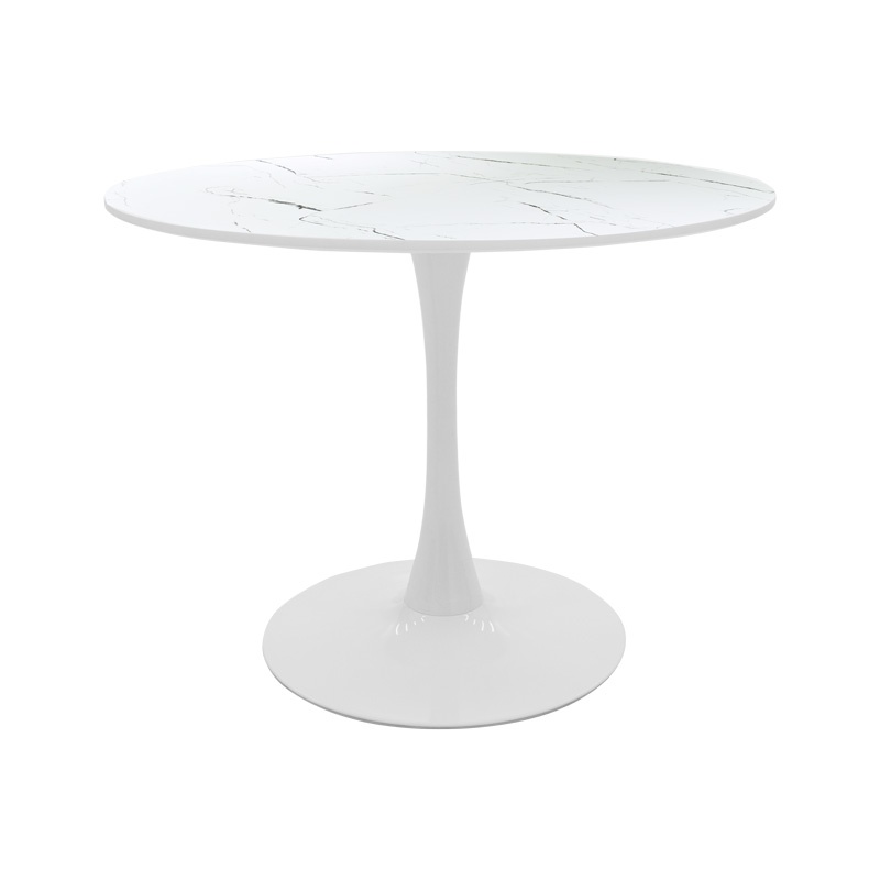 Masa dining Balou II, Pako World, MDF, Alb, 80x80x75 cm