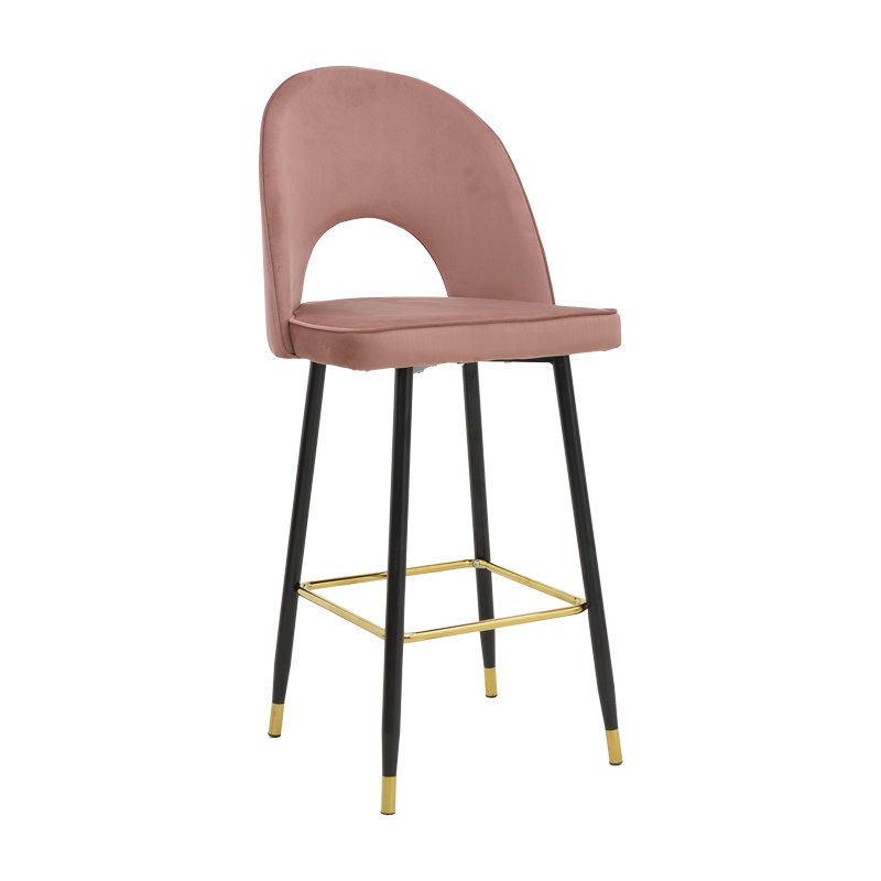 Scaun de bar Casenio Pako Kaki inchis 48x50x107 cm