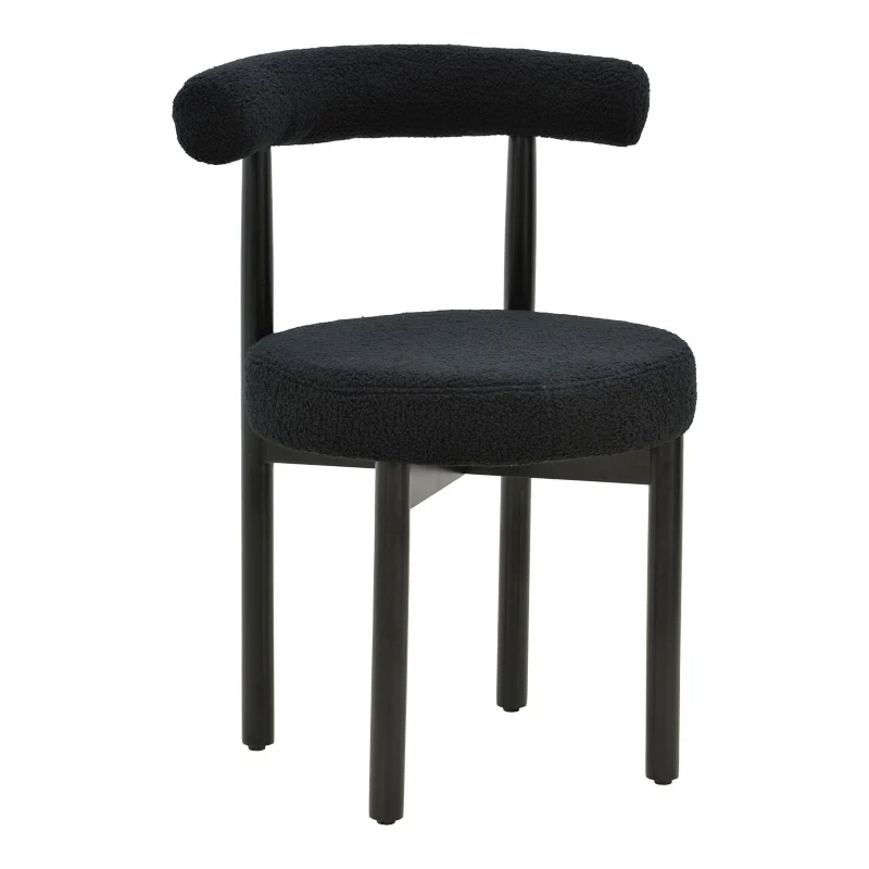 Scaun Fenza Negru 60x54x75 cm