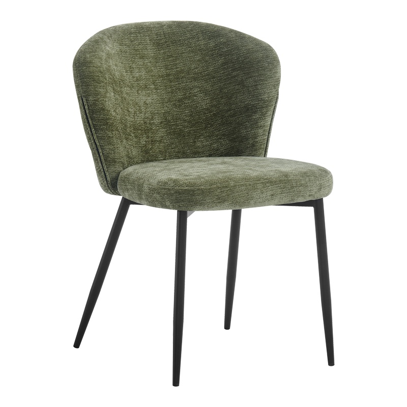 Scaun Mercy, Verde inchis, 57x60.5x79 cm